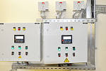 На фото выполнен монтаж шкафов автоматики на базе контроллеров 2Gi ( Segnetics) приточно-вытяжных систем вентиляции и кондиционирования.